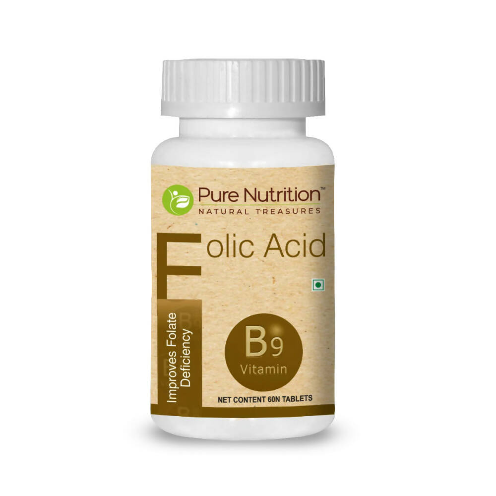 Pure Nutrition Iron Folic Acid with Zinc & Vitamin C Tablets | Swadesiicart