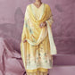 Yellow Muslin Cotton Printed Trendy Salwar Kurta Set - Emponline | Swadesiicart