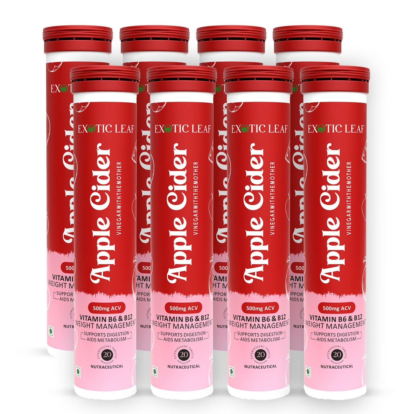 Exotic Leaf Apple Cider Vinegar Tablets - Swadesiicart
