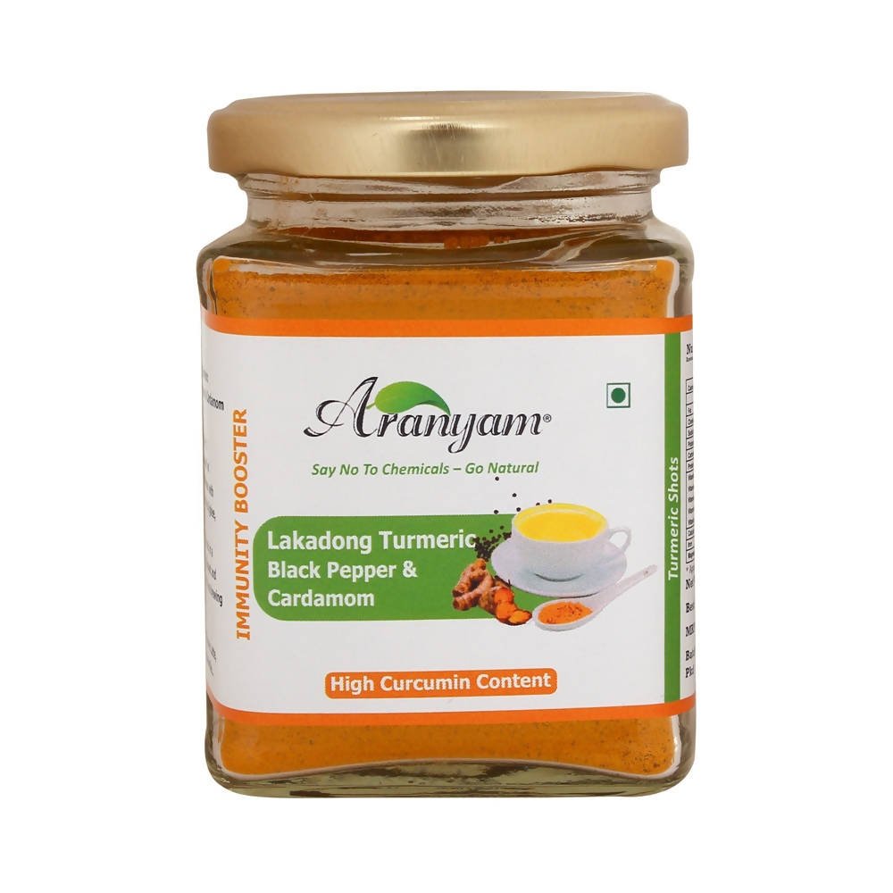 Aranyam Lakadong Turmeric Black Pepper & Cardamon - Swadesiicart
