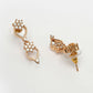 NVR Women's Gold-Polished American Diamond-Studded Handcrafted Jewellery Set - Swadesiicart