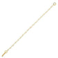 NVR Pearl Studded Classic Gold-Polished 1 Line Ear Chain Ear Cuff | Swadesiicart