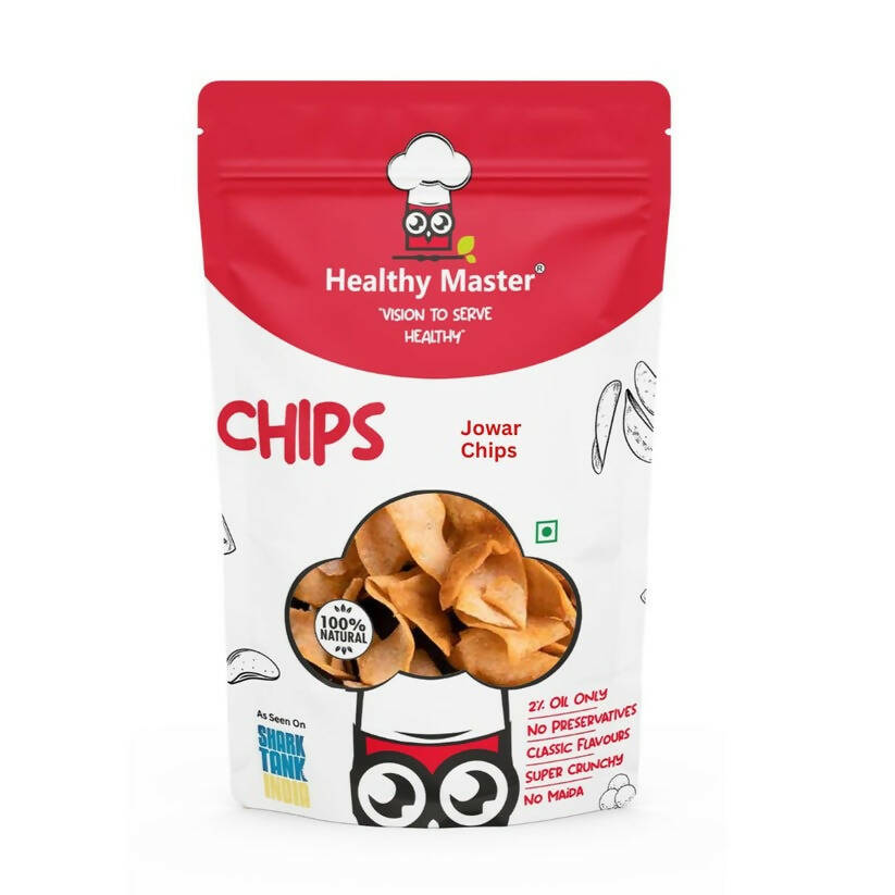 Healthy Master Light & Crispy Jowar Chips | Millet Snacks - Healthy Masters