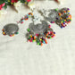 Mominos Fashion Johar Kamal Beautiful Jhumkas With Maang Tikka - Swadesiicart