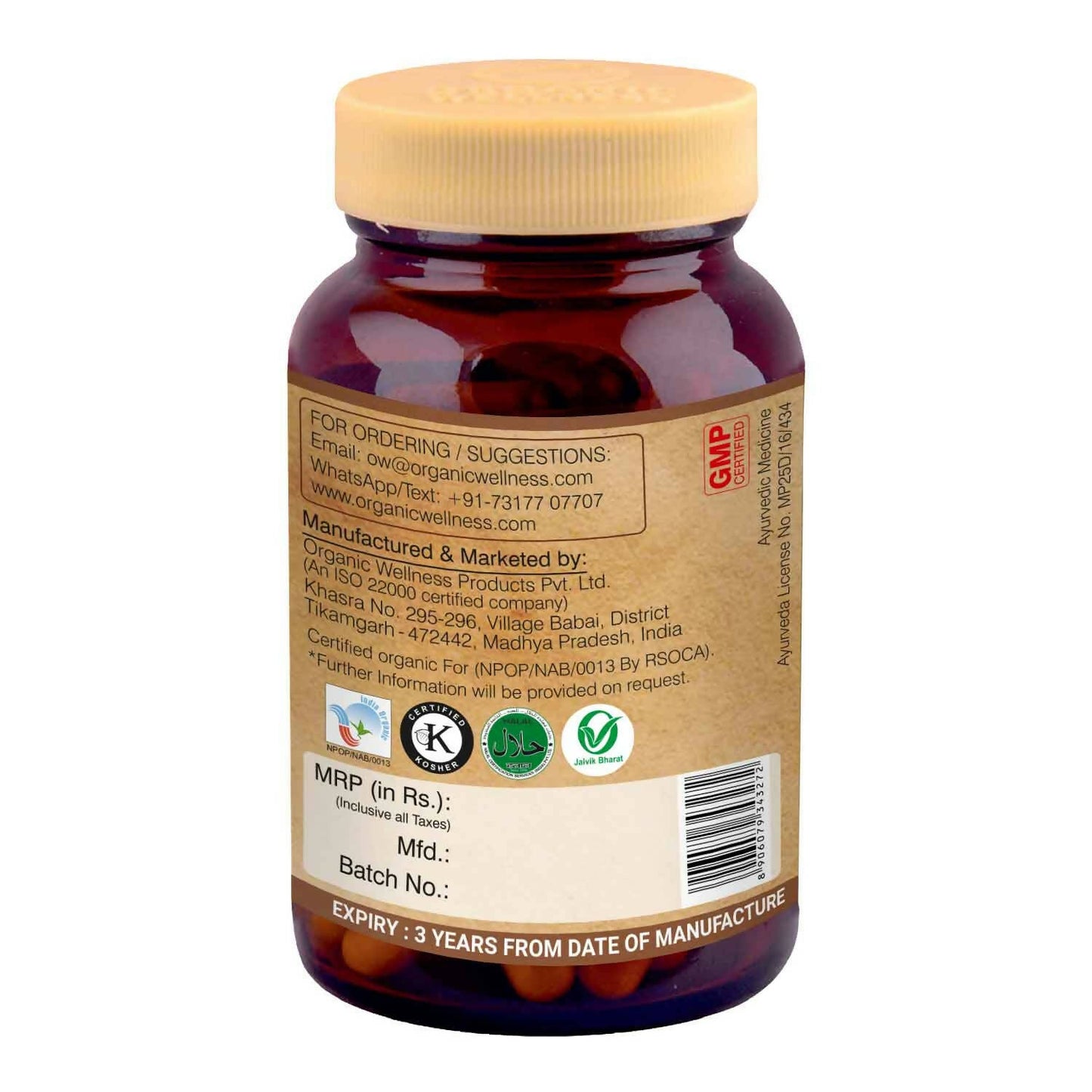 Organic Wellness Detox Vegetarian Capsules - Swadesiicart