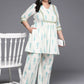 Ahalyaa Women's Traditional wear Co-ords - Off White - Swadesiicart