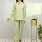 Myshka Women Green Printed Co-Ords - Swadesiicart