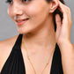VOJ Gold-Polished Designer Piped Chain WithBig Gold Bead. | Swadesiicart