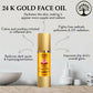 Ivory Natural 24K Gold Face Polish Oil For Luxurious Exfoliating And Rejuvenating Skincare | Swadesiicart