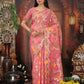 Shree Shyam Fashion Linen Cotton Pink Saree
