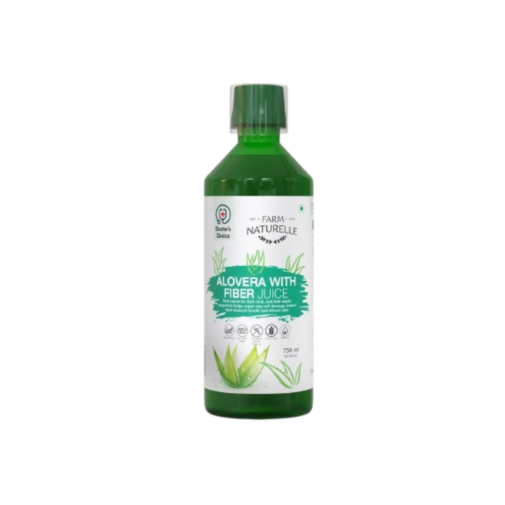 Farm Naturelle Aloe Vera Juice - Revitalize Hair, Skin, and Digestive Health | Swadesiicart