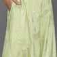 Ahalyaa Women's Traditional Wear Co-ods - Green - Swadesiicart
