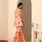 Pomcha Jaipur Yellow Gul Rangrez Sharara Set | Swadesiicart