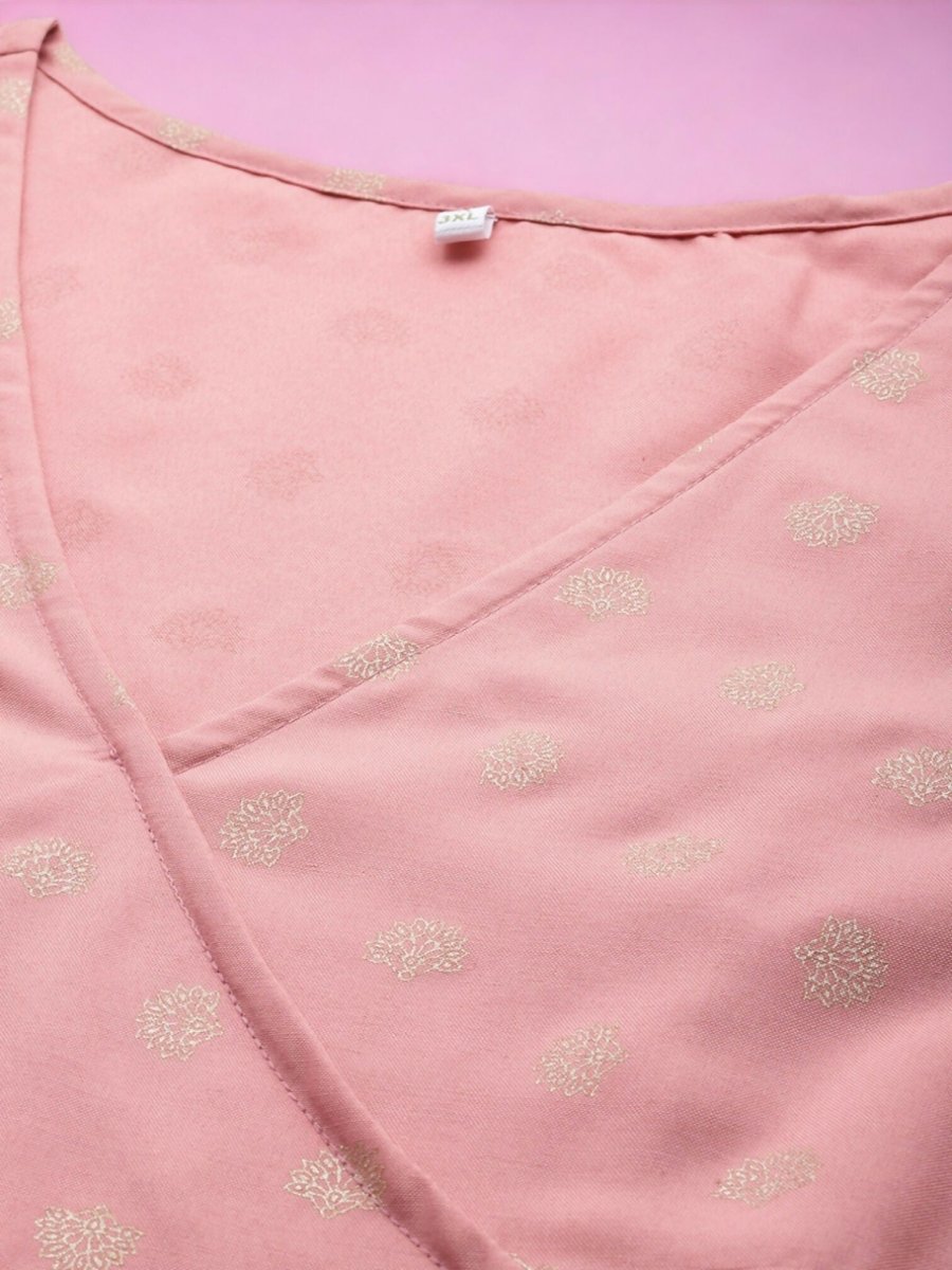 Ahalyaa Women's Traditional wear Tunic - Pink | Swadesiicart