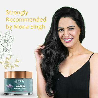 Ivory Natural Curly Hair Mask - Natural Smooth Even Curls For Both Men & Women | Swadesiicart