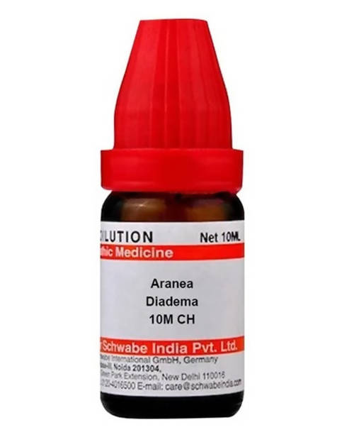 Dr. Willmar Schwabe India Aranea Diadema Dilution | Swadesiicart