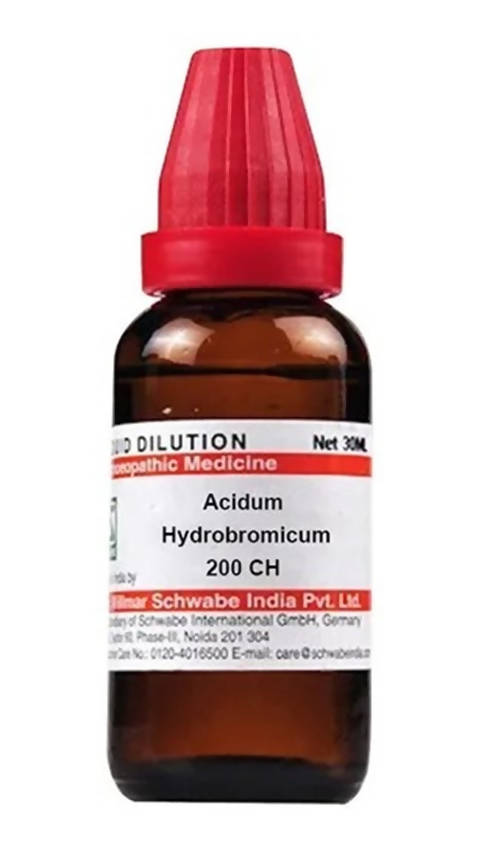 Dr. Willmar Schwabe India Acidum Hydrobromicum Dilution | Swadesiicart