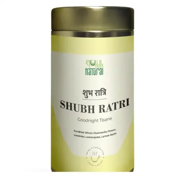 Shuddh Natural Goodnight Sleep Anxiety Relief Shubh Raatri Floral Tisane | Swadesiicart