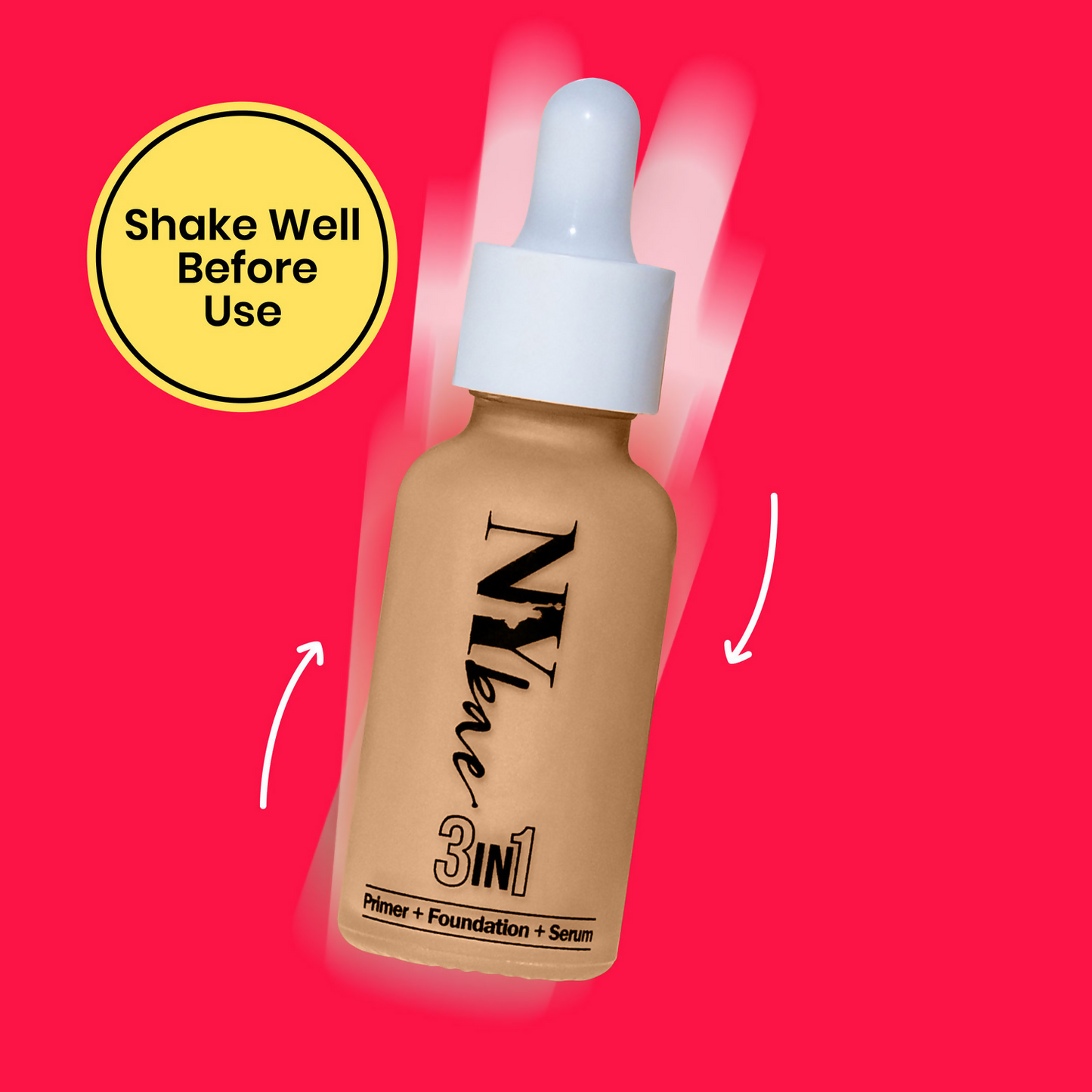 NY Bae 3 in 1 Serum Foundation with Primer Warm Milk 09 - Swadesiicart