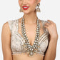 Jewel City Gold-Plated Kundan Bridal Necklace Set with Pearls – Traditional Indian Jewelry for Weddings & Festivals | Swadesiicart
