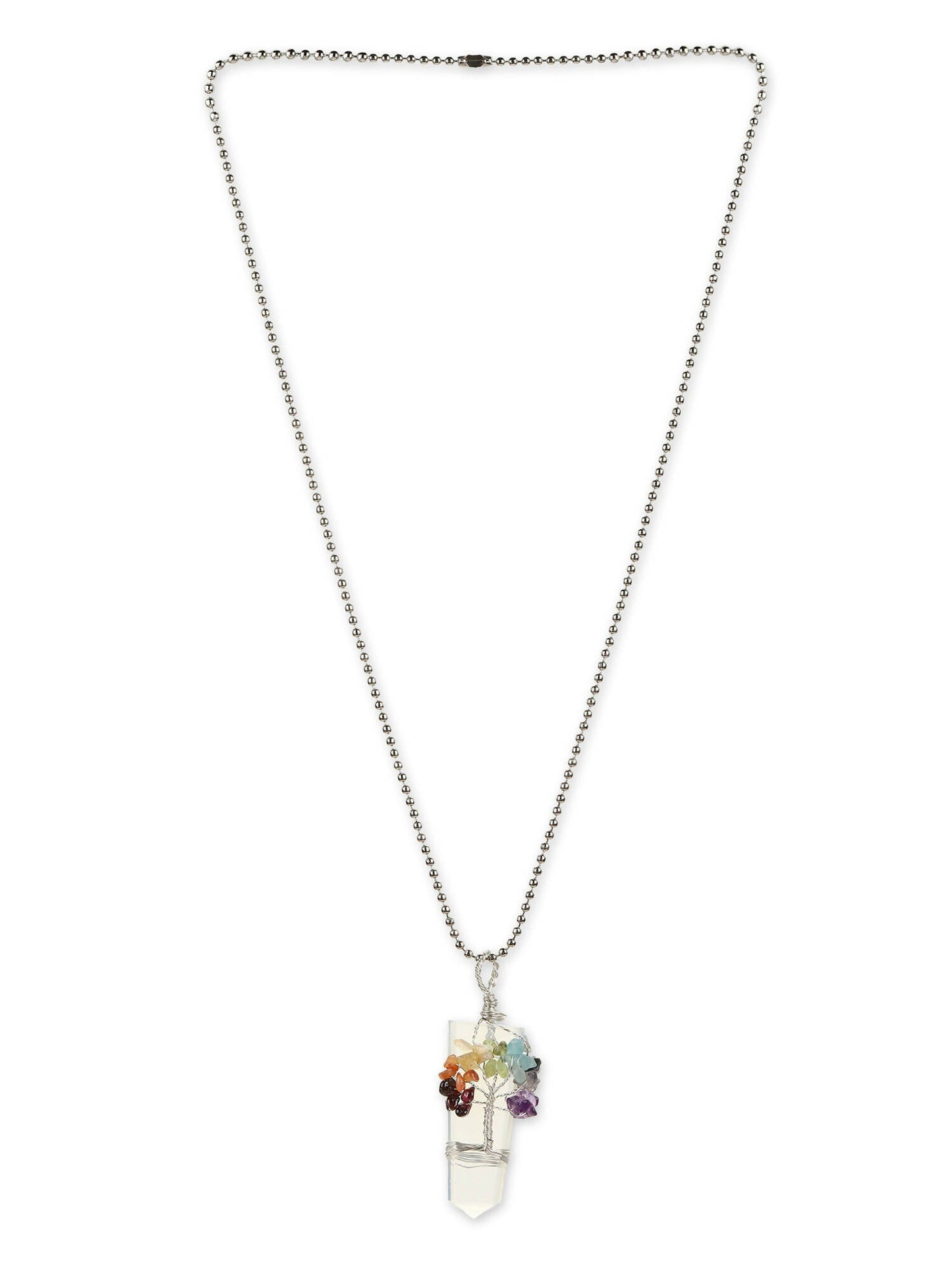 Women's Silver-Plated Chain - Ruby Raang | Swadesiicart