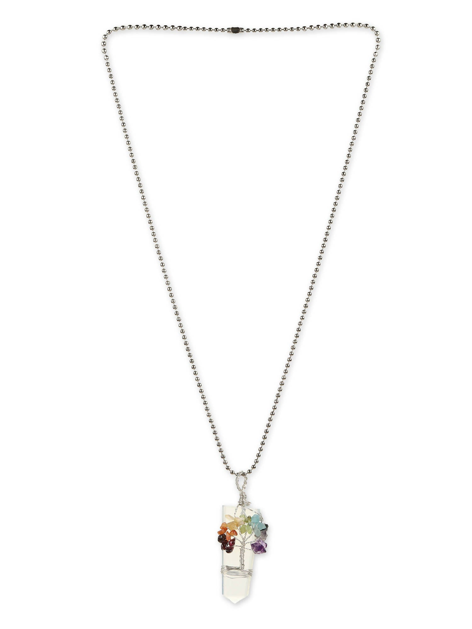 Women's Silver-Plated Chain - Ruby Raang | Swadesiicart