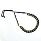 Mominos Fashion Johar Kamal Gold-Polished Brass Finish Pearls Work Choker For Women (Black) | Swadesiicart