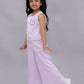Lil Drama Glam Up Girls Pink Party Top and Pant Set | Swadesiicart