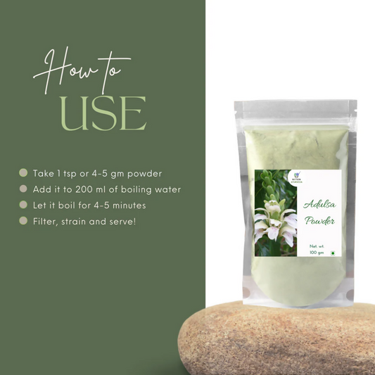 Nxtgen Ayurveda Adulsa Powder | Swadesiicart