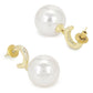 Pearl Drop Earrings- Ruby Raang | Swadesiicart
