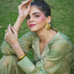 Women's Casual Fashionable Mahendi Mull Cotton co-ord set - Anya - Swadesiicart