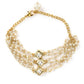 Women's White Bracelet - Ruby Raang - Swadesiicart