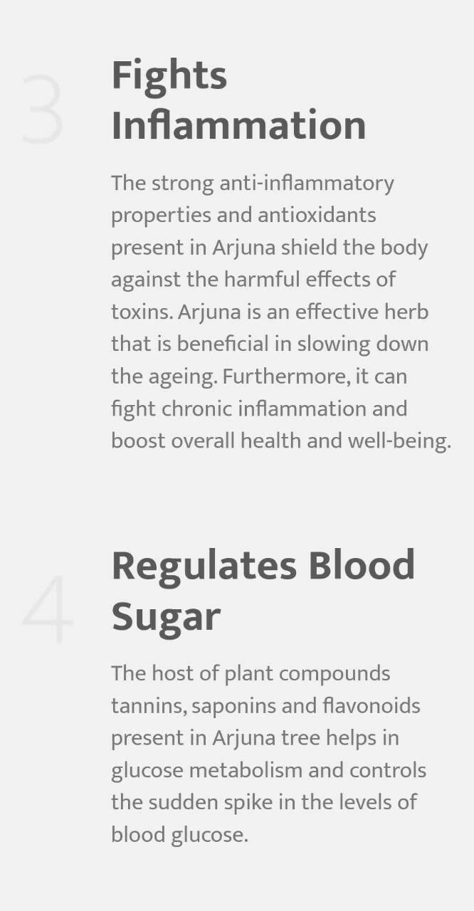 Parijata Herbs Arjuna Bark Powder - Swadesiicart