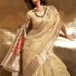 Golden Handwoven Tissue Fabric Festive & Party Style Saree - Emponline | Swadesiicart