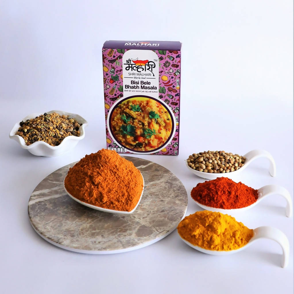 Shri Malhari Bisi Bele Bath Masala - Swadesiicart
