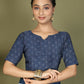 Shree Shyam Fashion Cotton Blue Saree