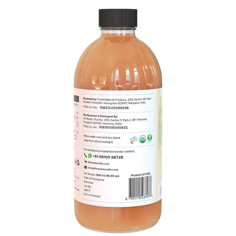 Farm Naturelle Apple Cider Vinegar with Mother - Swadesiicart