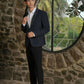 Navy Blue Tailored Co-Ord Set by Hilo Design - Swadesiicart