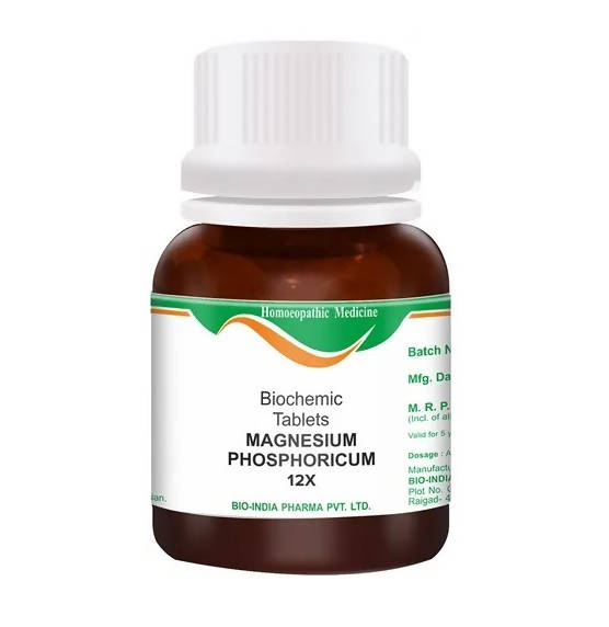 Bio India Homeopathy Magnesium Phosphoricum Biochemic Tablets | Swadesiicart