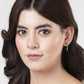 NVR Women's Set of 3 Gold-Polished Hoop Earrings | Swadesiicart