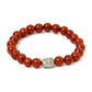 Red Jasper with Buddha Bracelet - Ruby Raang | Swadesiicart
