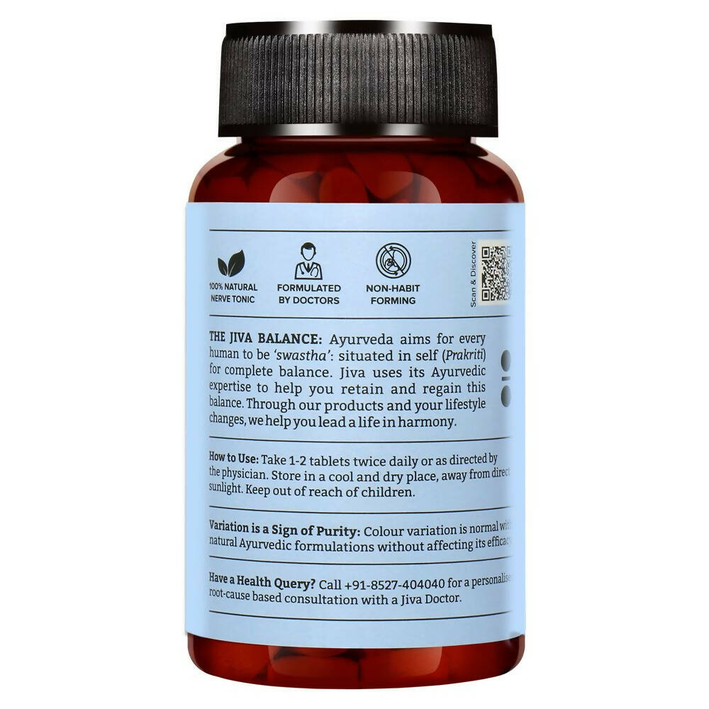 Jiva Ayurveda Stress-Free Tablets - Swadesiicart
