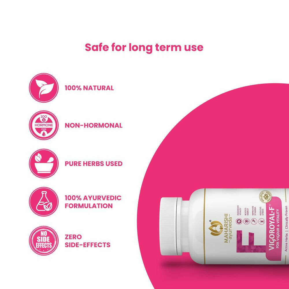 Maharishi Ayurveda Vigoroyal-F Tablets for Women - Swadesiicart