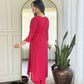 The52 Rani Gorgeous Embroidered Chanderi Silk Fabric Straight Kurta Pant with Dupatta Set - Swadesiicart