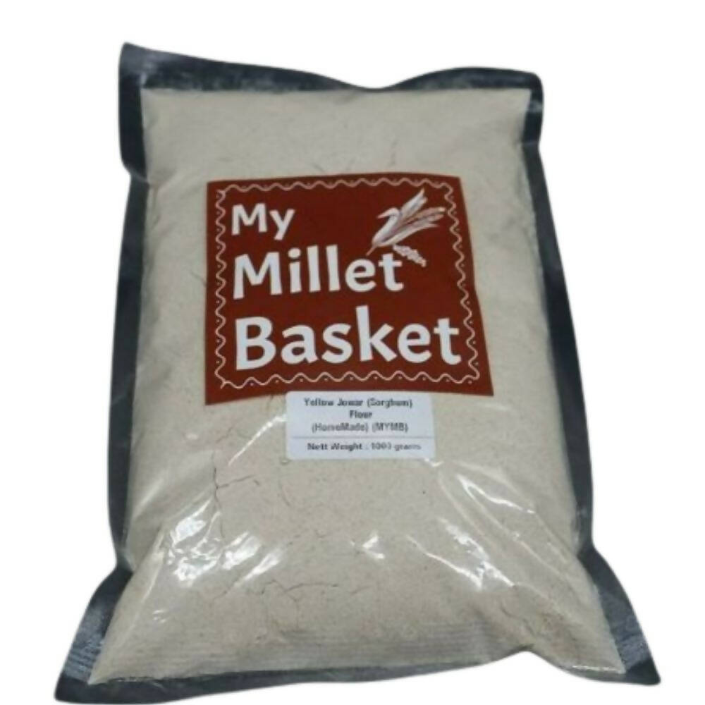 My Millet Basket Yellow Jowar (Sorghum) Flour (HomeMade) | Swadesiicart