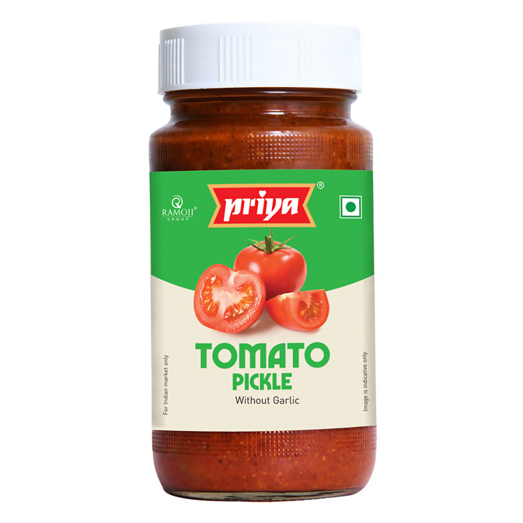 Priya Tomato Pickle Without Garlic | Swadesiicart