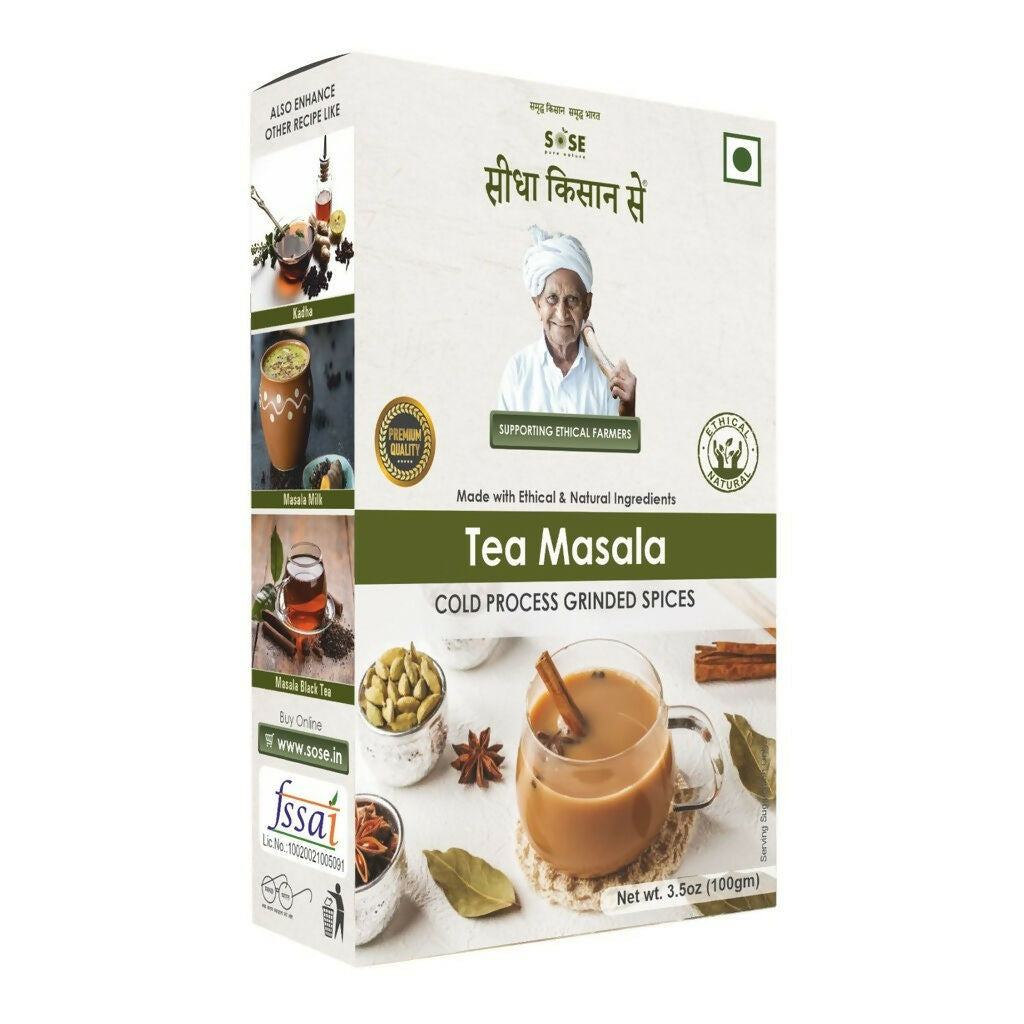 Gir Sidha Kisan Se Natural Tea Masala | Swadesiicart