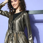 Ahalyaa Women's Traditional Wea Co-ods - Black | Swadesiicart