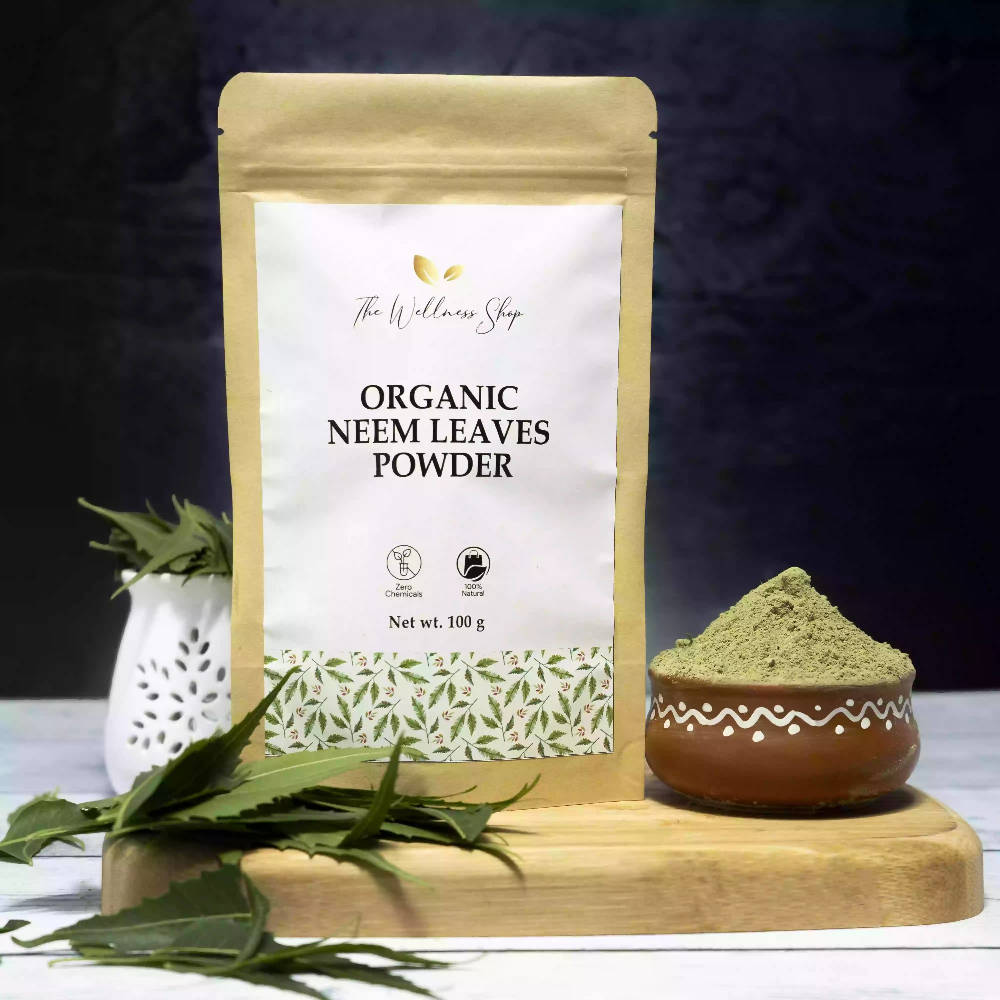 The Wellness Shop Organic Neem Leave Powder | Swadesiicart