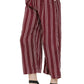 Asmaani Maroon Color Rayon Fabric Stripped Palazzo
